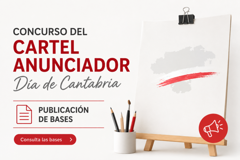 Concurso del cartel anunciador del «Día de Cantabria 2026»